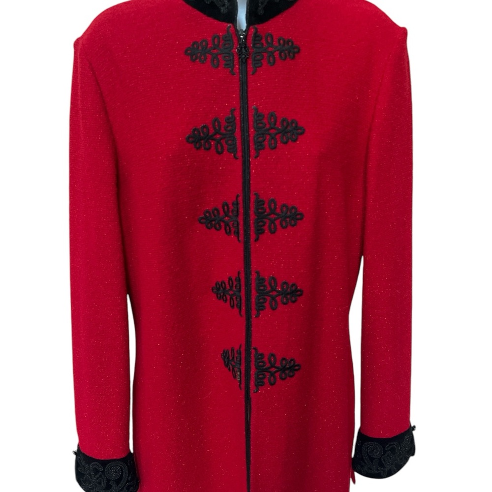 Red St. John Collection By Marie Gray size 8